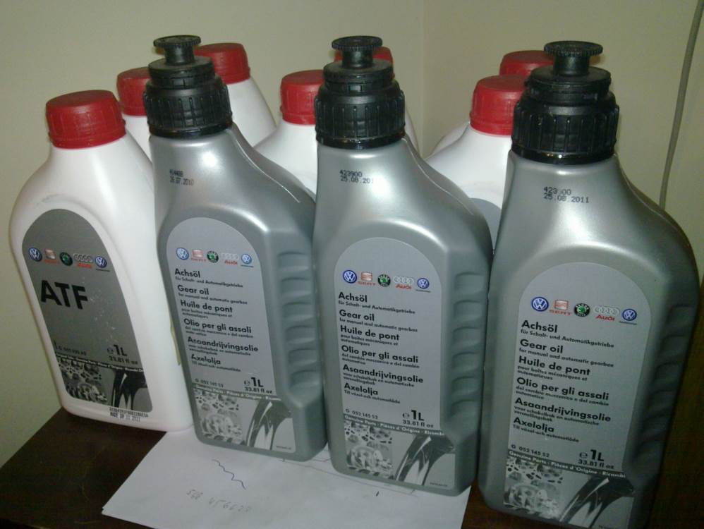 масло да АКПП Фольксваген