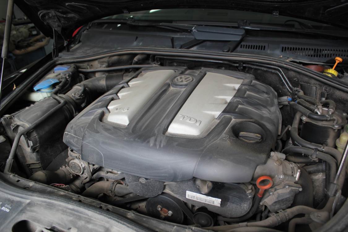 мотор на Фольксвагене Туареге