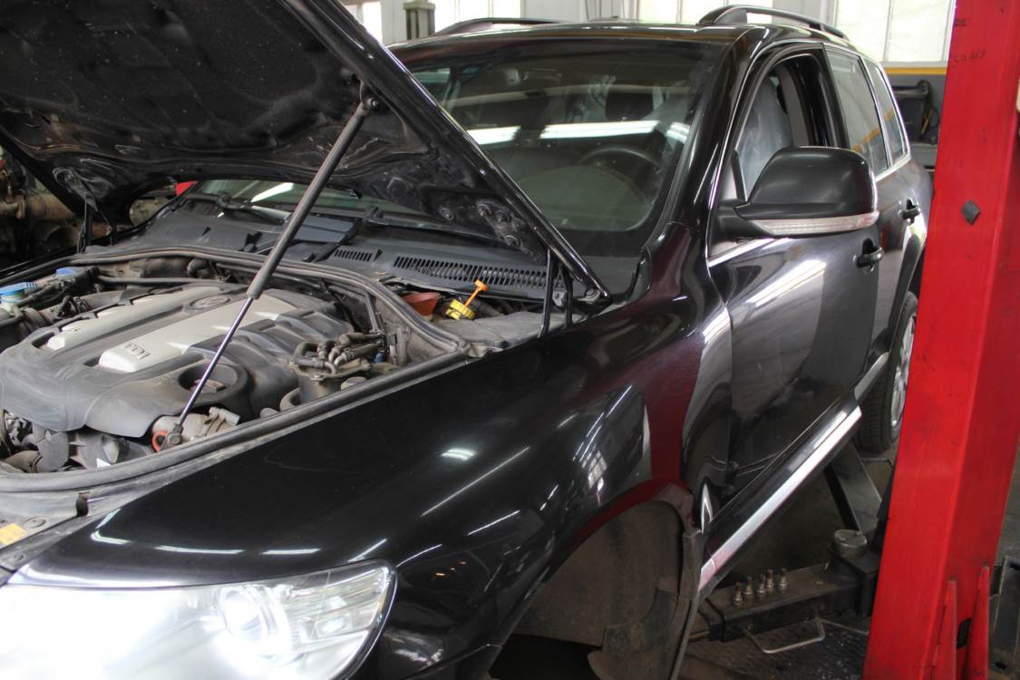 Туарег на сервисе