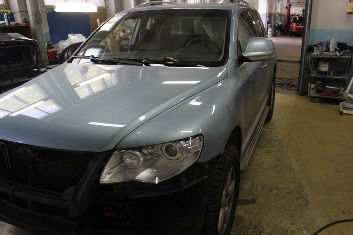 Туарег в автосервисе