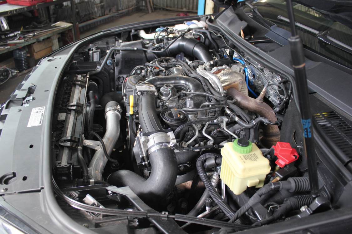 двигатель на Туареге