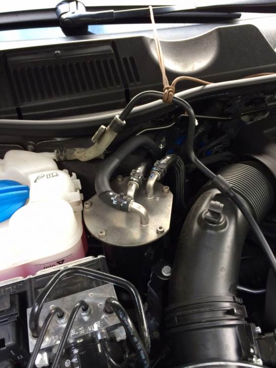 топливный фильтра на Туареге