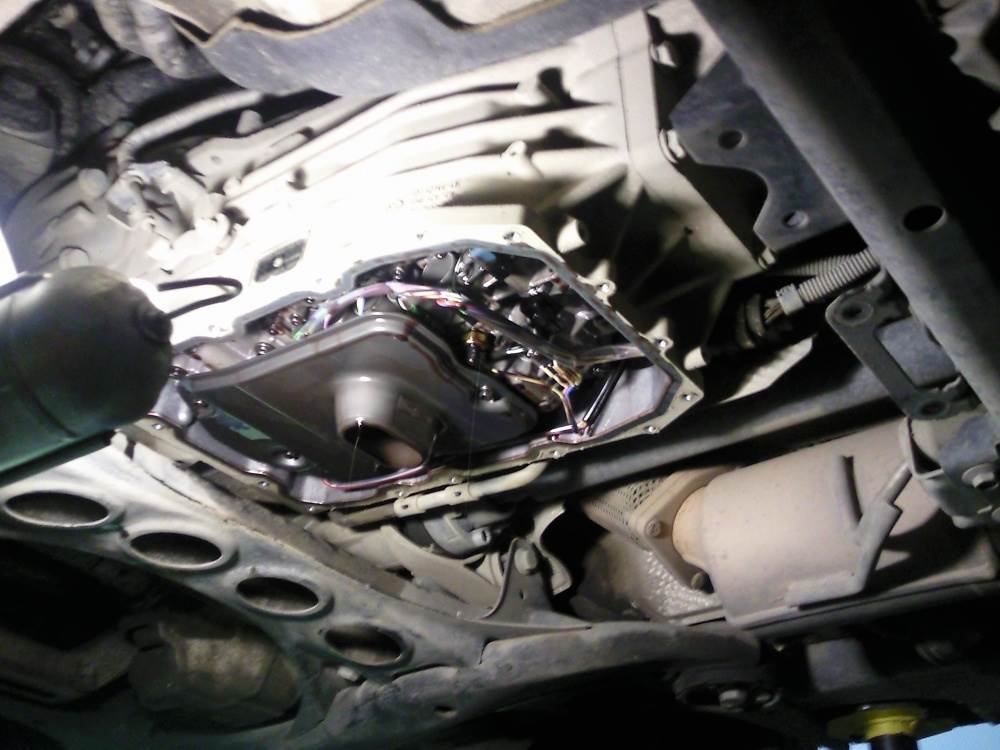 замена масла АКПП