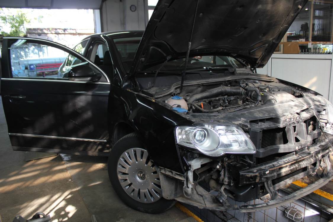 Пассат на ремонте