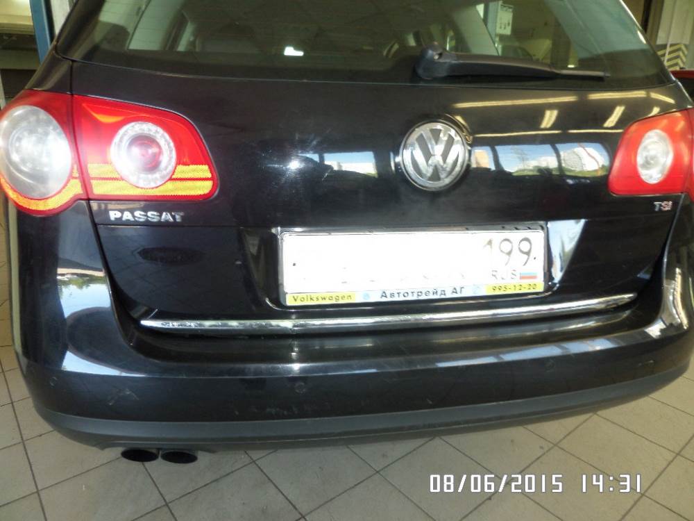 б6 сзади в сервисе