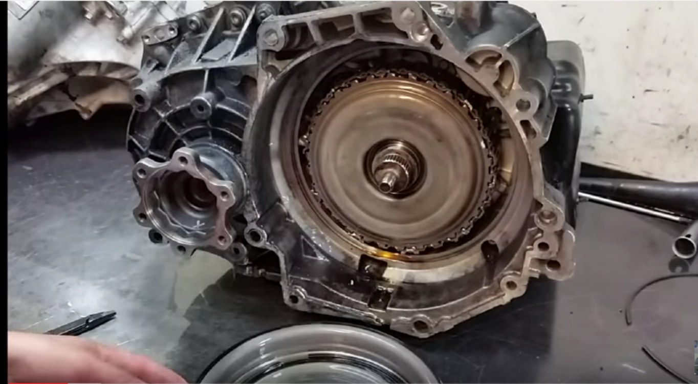 коробка ДСГ Пассата на ремонте