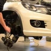 замена пружин на Тигуане