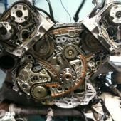 двигатель с цепью ГРМ Фольксвагена Туарег