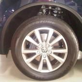 переднее колесо Туарега