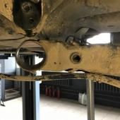 замена сайлентблоков задней балки