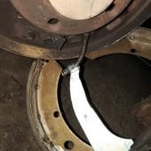 замена троса ручника