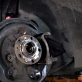 замена задней ступицы на Пассате Б6