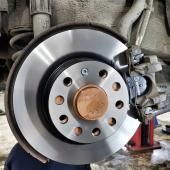 Замена задних колодок Фольксваген