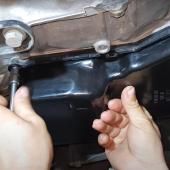 демонтаж поддона акпп