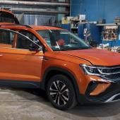 Фольксваген Таос в автосервисе на обслуживании