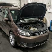 Фольксваген Туран готовится к замене опорных подшипников