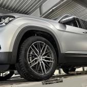 Фольксваген Терамонт в процессе замены антифриза