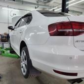 Фольксваген Джетта в процессе разборки перед ремонтом турбины