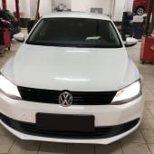 Фольксваген Джетта в автотехцентре после замены термостата