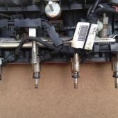 Инжекторы сняты для чистки