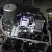 разобранная коробка  автомат