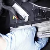 демонтаж фильтра салона