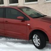 красный Фольксваген Поло