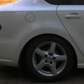 белый Поло сбоку