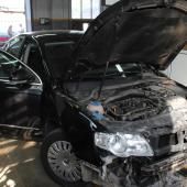 Фольксваген Пассат ремонтируется