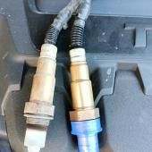 Новый и старый лямбда-зонды Фольксваген