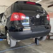 Подготовка Фольксваген к замене сайлентблоков задней балки