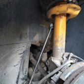 Установленная стойка стабилизатора Фольксваген