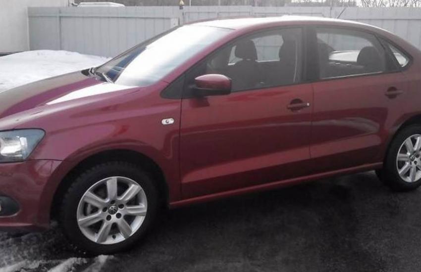 красный Поло