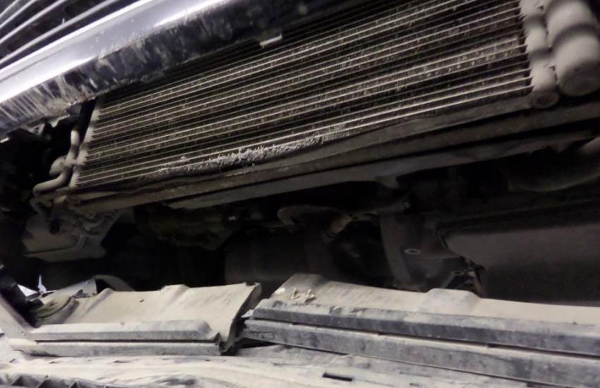 радиатор снизу