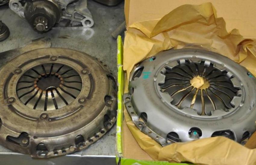 старый и новый диск сцепления