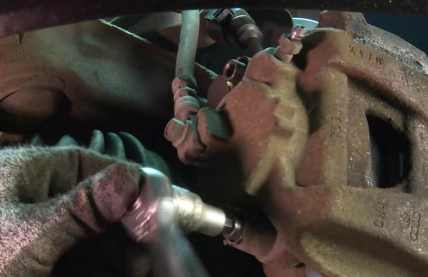 демонтаж суппорта