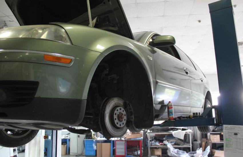 Пассат на СТО