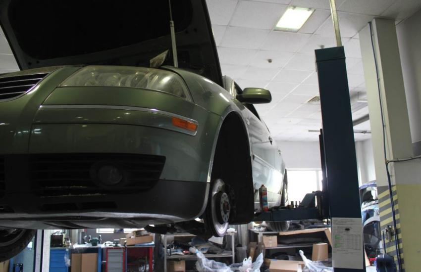 Пассат на СТО