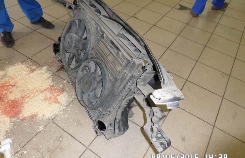 радиатор с телевизором Пассат