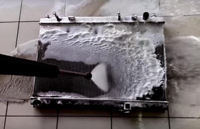 мойка радиатора охлаждения