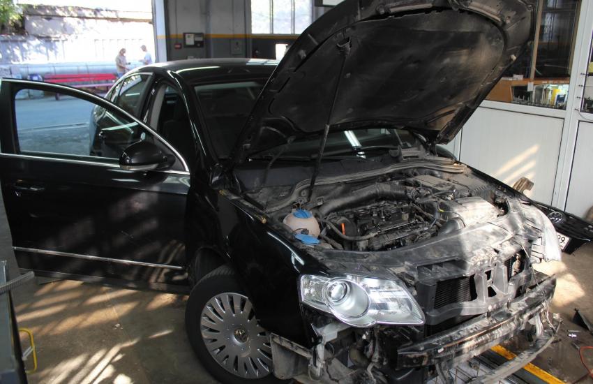 Пассат в автосервисе