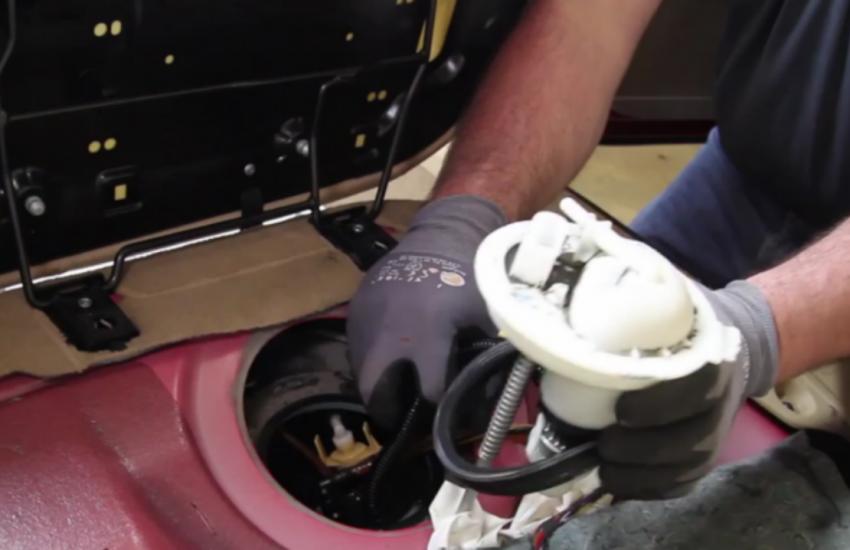 установка нового бензонасоса