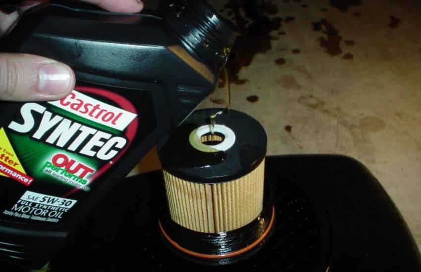 масляный фильтр перед установокй