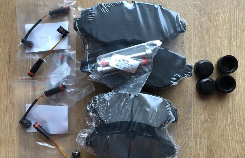 задние колодки