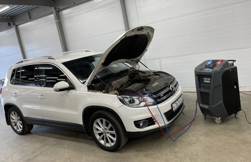 Заправка кондиционера после замены компрессора ФВ