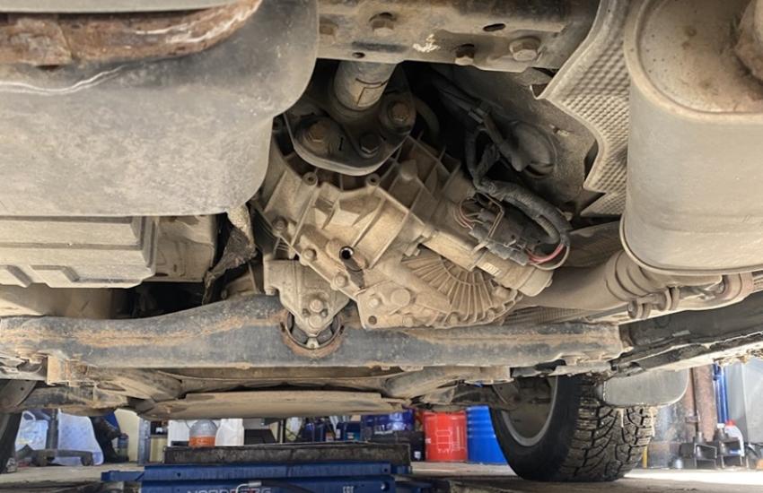 Замена масла в раздатке Фольксваген