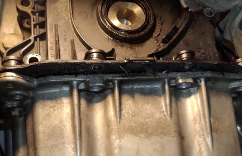 Замена переднего сальника коленвала Фольксваген