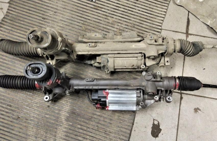 Старая и новая рейки