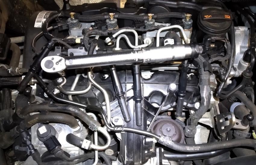 Замена свечей накала Фольксваген