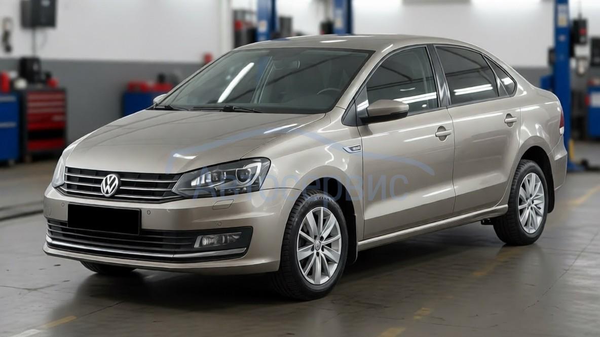Volkswagen Polo Sedan после замены ремня ГРМ в автосервисе